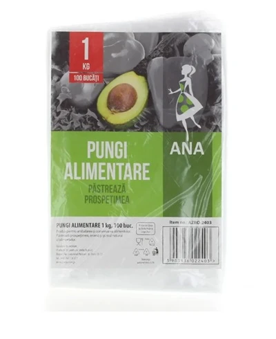 Anna Pungi alimentare 1 kg 100buc